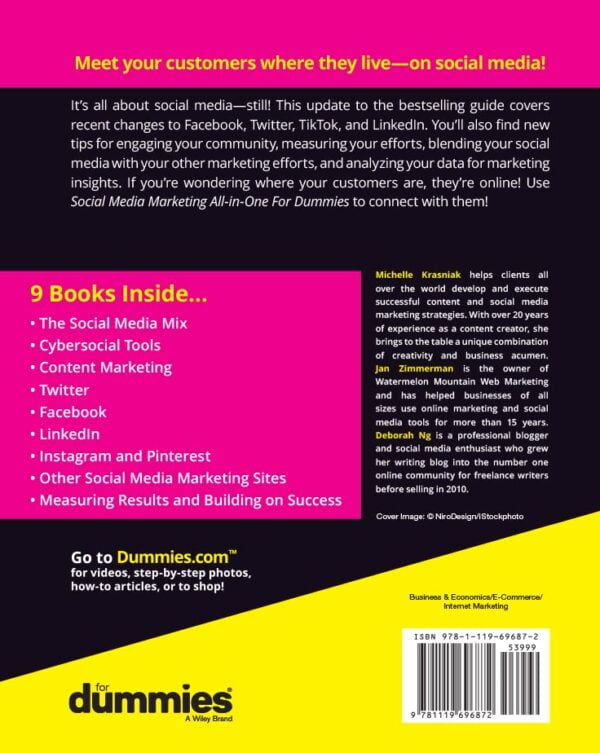 Social Media Marketing All In One For Dummies Paperback April 6 2021 0 0