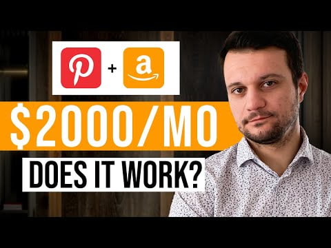 My NEWEST Pinterest & Amazon Affiliate Marketing Method: Earn Your First $100 FAST In 2024